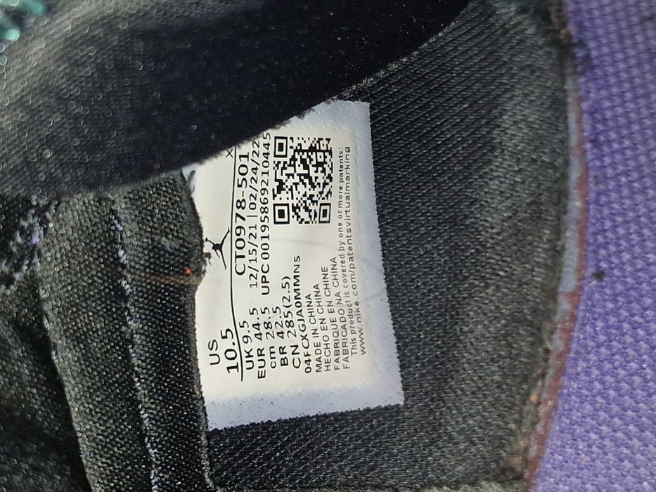 Air Jordan 1 High Zoom Air CMFT Crater Purple