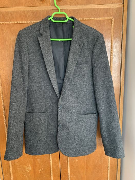 Sacou gri barbati