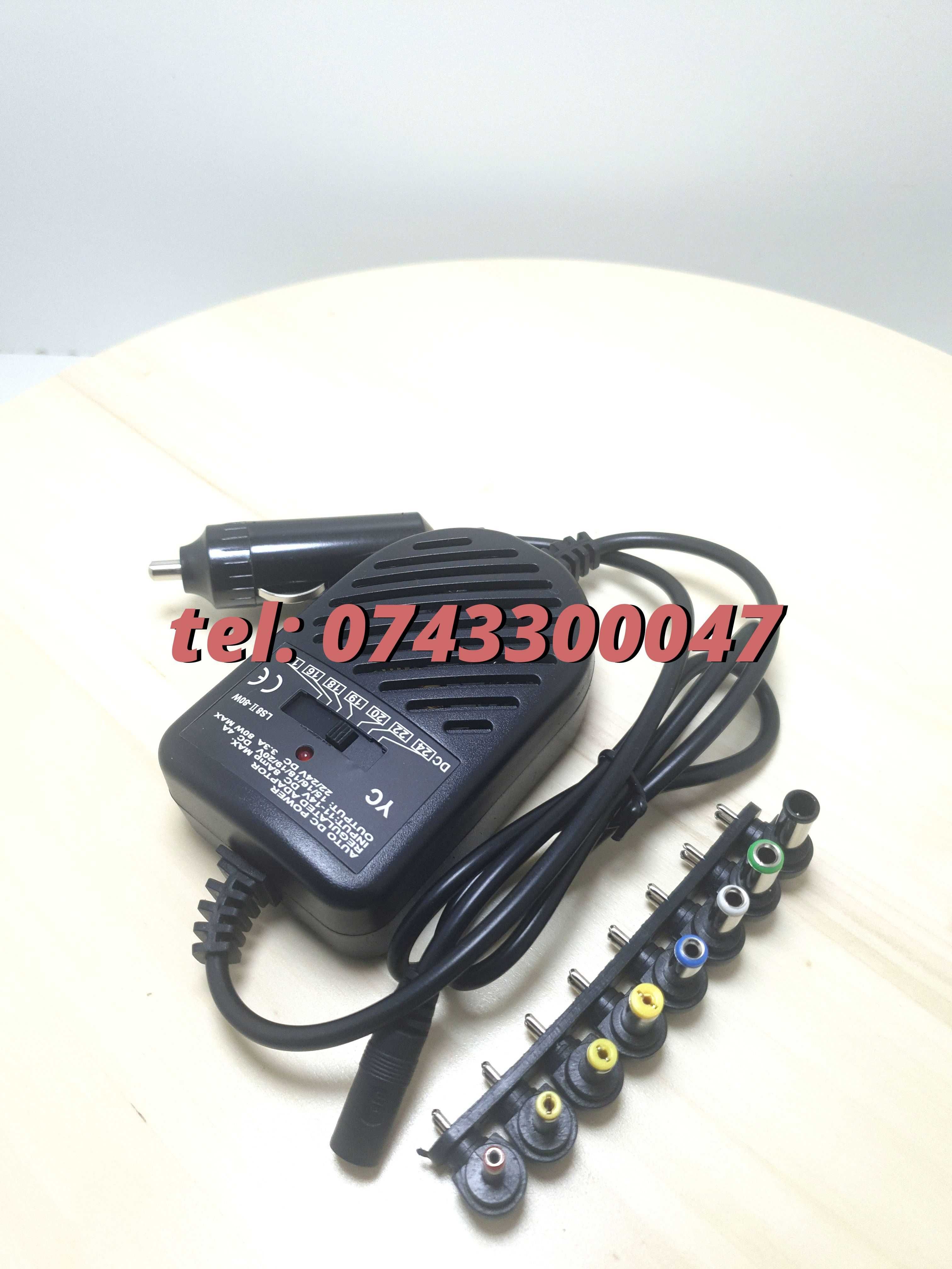 Incarcator Universal De Masina Auto Dc Adaptor Alimentare Notebook La