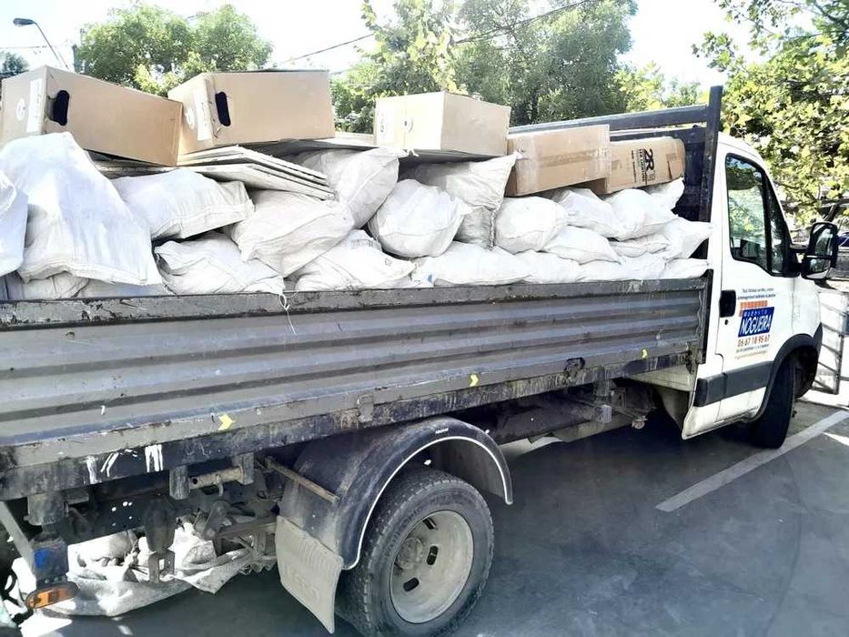 Transport ieftin moloz, moluz, debarasări • Mobilă • Curățenie șantier