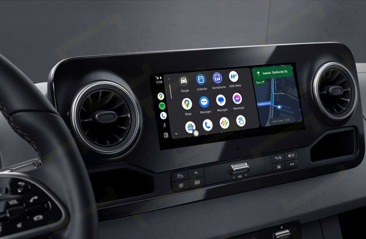 Navigație Android Dedicată Mercedes Sprinter W907 W910 (2019-2022)