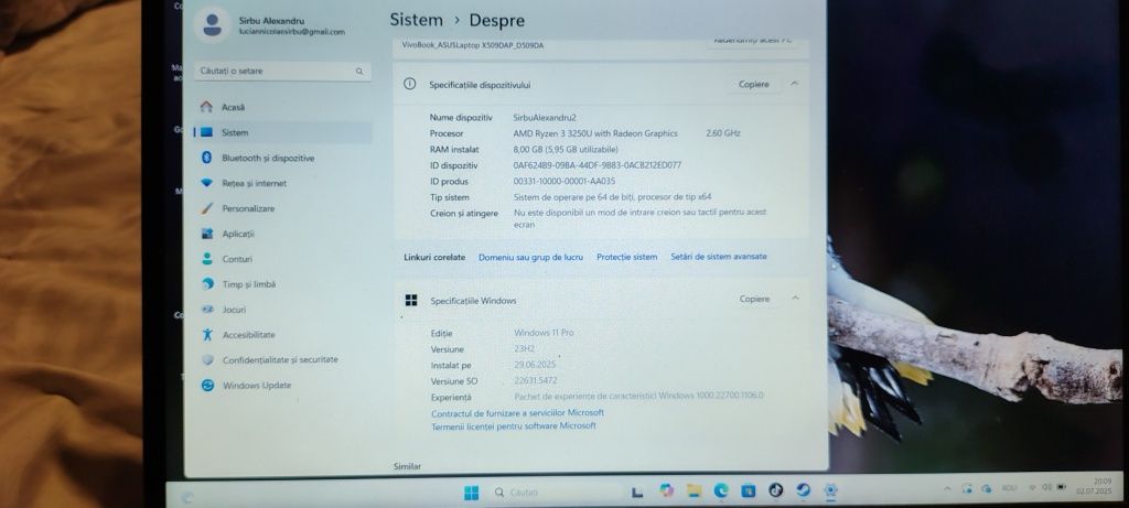 Leptop Asus x509