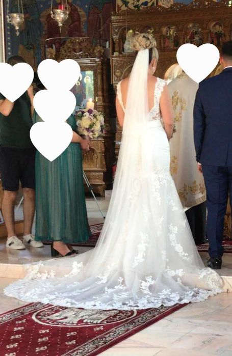 Rochie mireasa sirena