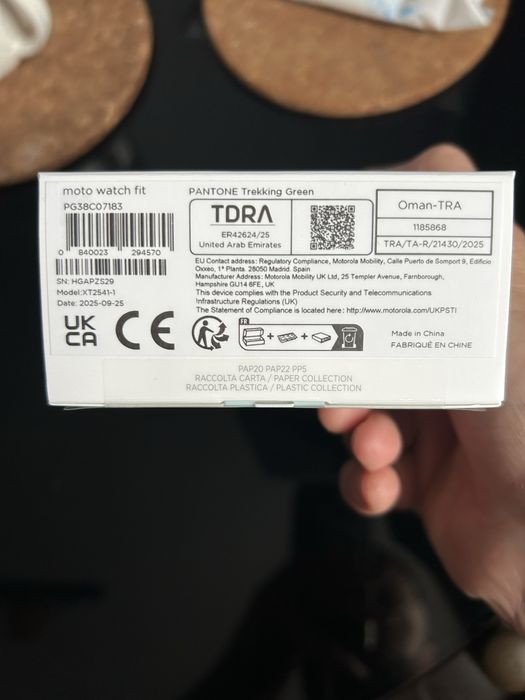 Smartwatch moto watch fit sigilat!