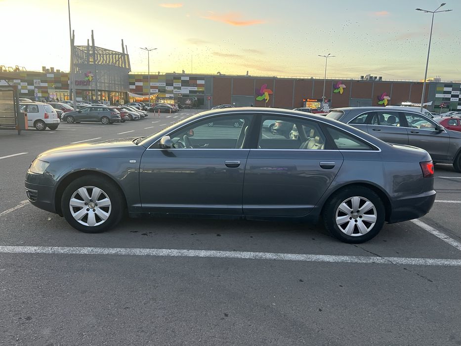 Audi A6 C6 2.7 - 180 cp, interior piele crem