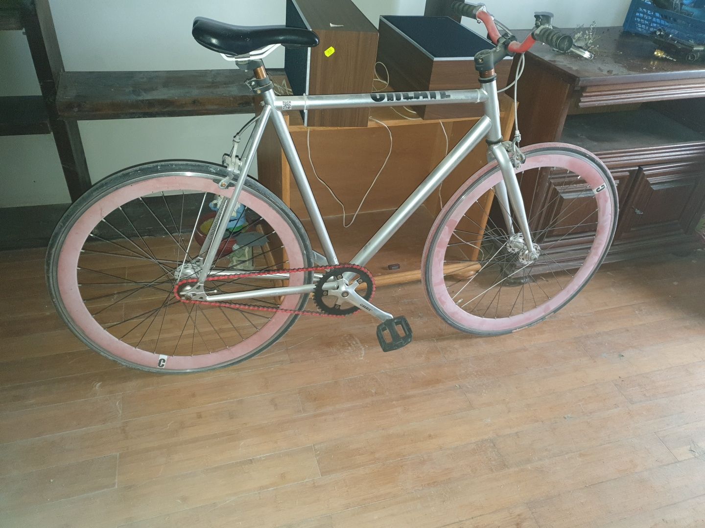 Single speed Create  bicicleta fixa fixie flip flop