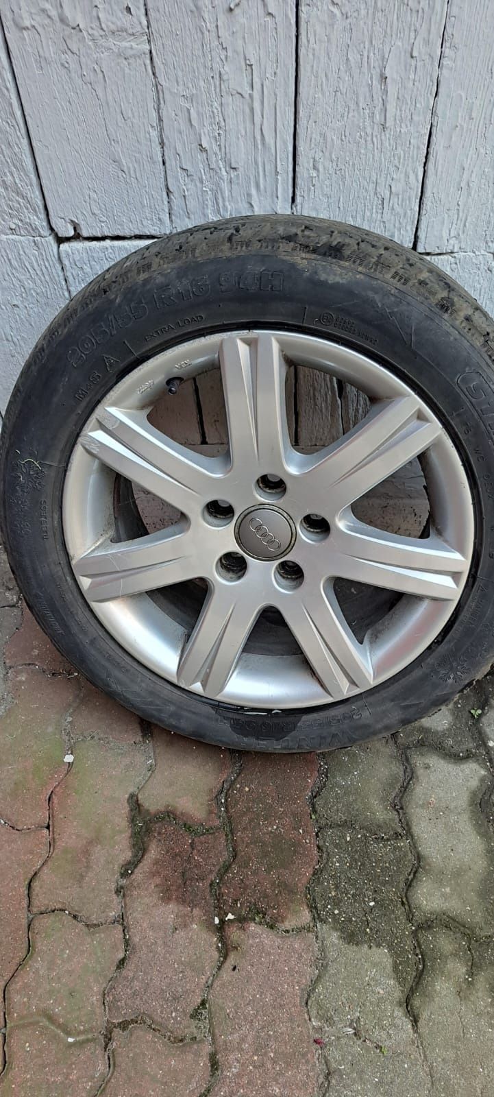 Jante audi R16 cu cauciucuri iarna