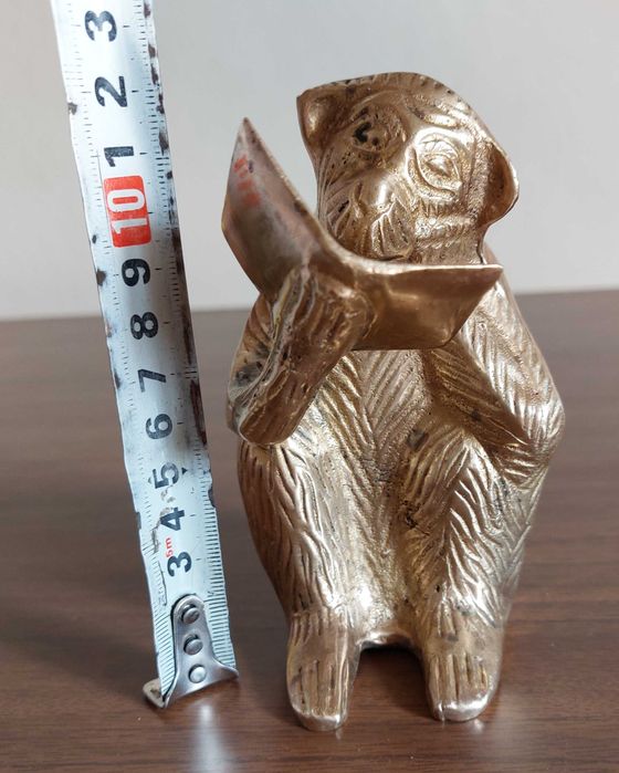 Статуэтка обезьяна бронза. Мартышка бронзовая фигурка