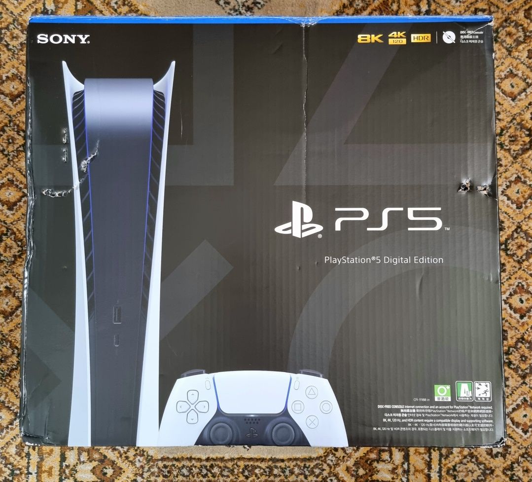 Playstation 5 digital 2-reviziya o'yini bilan 2022 Full komplekt