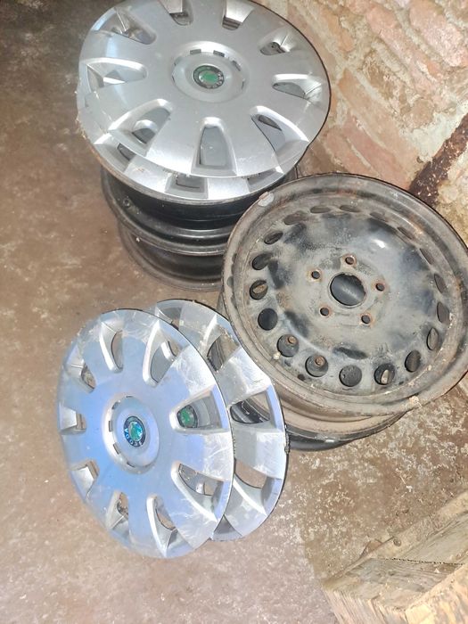 vand jante skoda cu capace originale