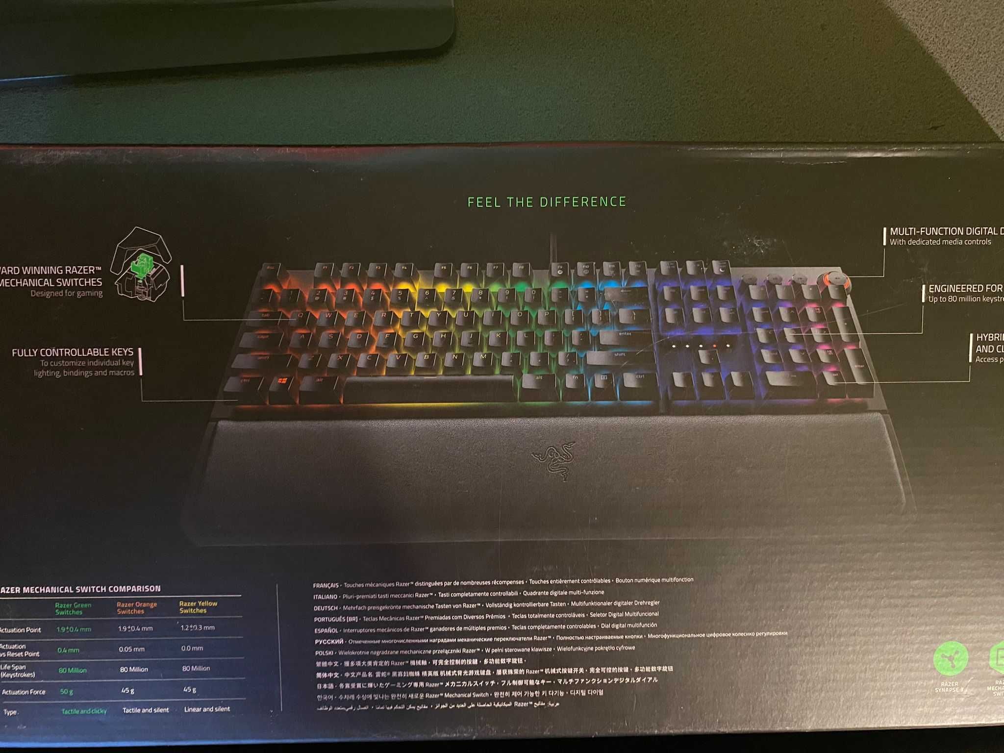 Tastatura Gaming Razer Blackwidow Elite