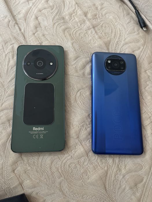 Redmi poco x3 and Xiaomi A3