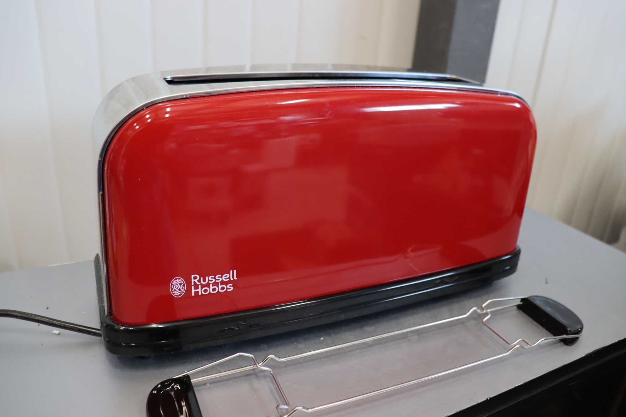 Тостер Russell Hobbs Flame Red 2 Филии, Регулируема степен на изпичане