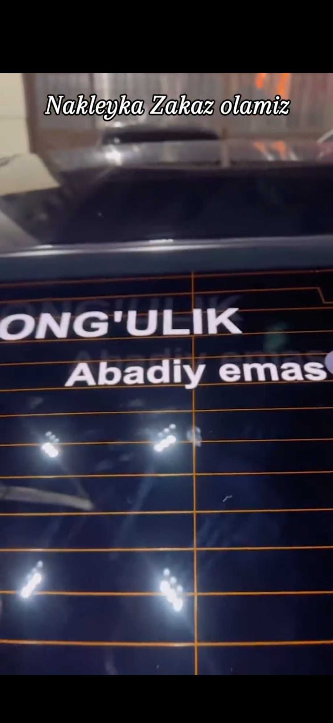 Qorongʻulik abadiy emas