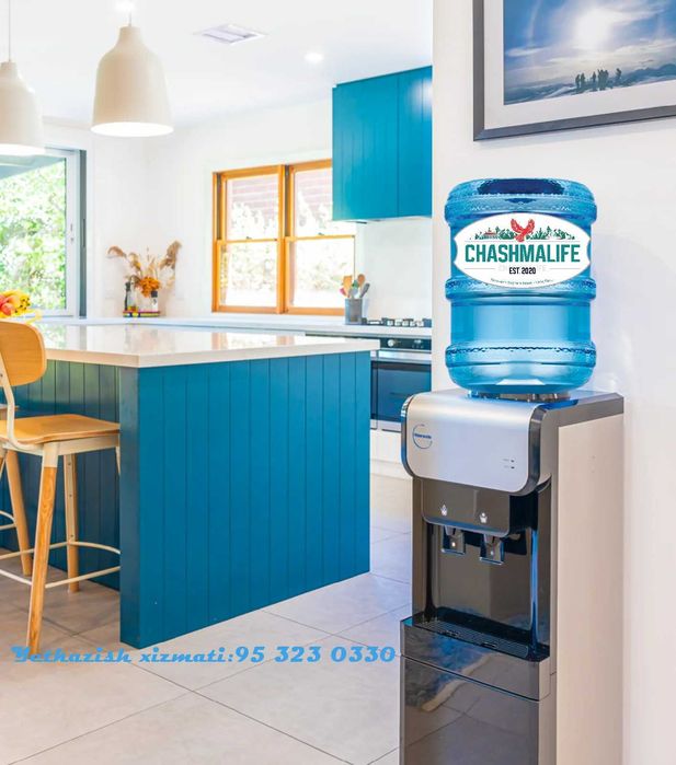 Kuler suvi yetkazish mutlaqo bepul 19 l kuler uchun