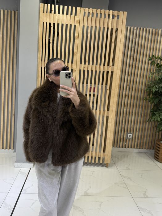 Трендовя модель эко-шубы