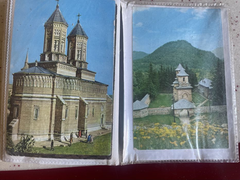 Ilustrate vechi cu mănăstiri/cruciulițe