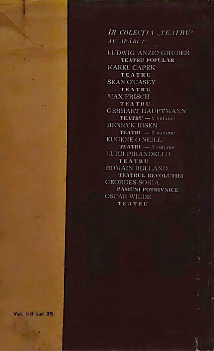 Rinocerii. Regele moare. Pietonul vazduhului. Setea si foamea