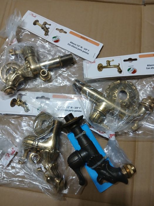 Robinet din bronz masiv pentru cișmea