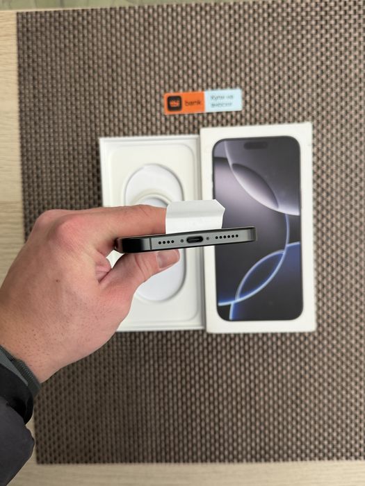 НОВ! 512Gb*ЛИЗИНГ* iPhone 16 Pro Max Black Titanium / Гаранция