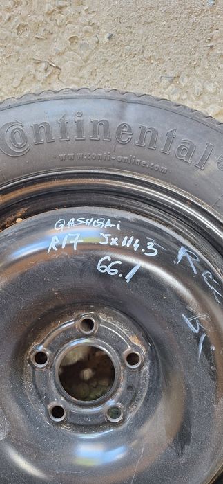 Roata rezerva slim dacia renault nissan r17