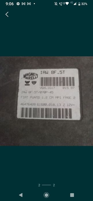 calculator motor ceas bord fiat punto 2