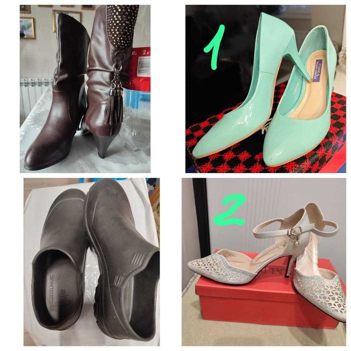 Сапожки, туфли, калоши