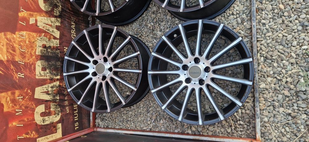 Jante Bicolore ca noi Volkswagen. Audi. Mercedes. Bmw 5 x 112 R18