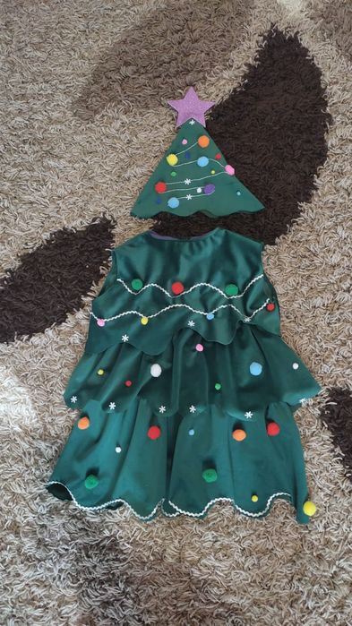 Rochita bradut, fulg de nea,zana florilor, serbare, mos craciun