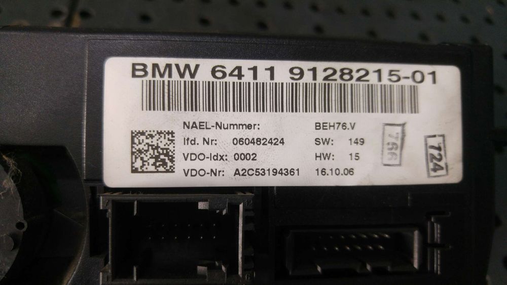 Panou comanda clima ac bmw seria 1 e81 e87 6411912821501 a2c53194361