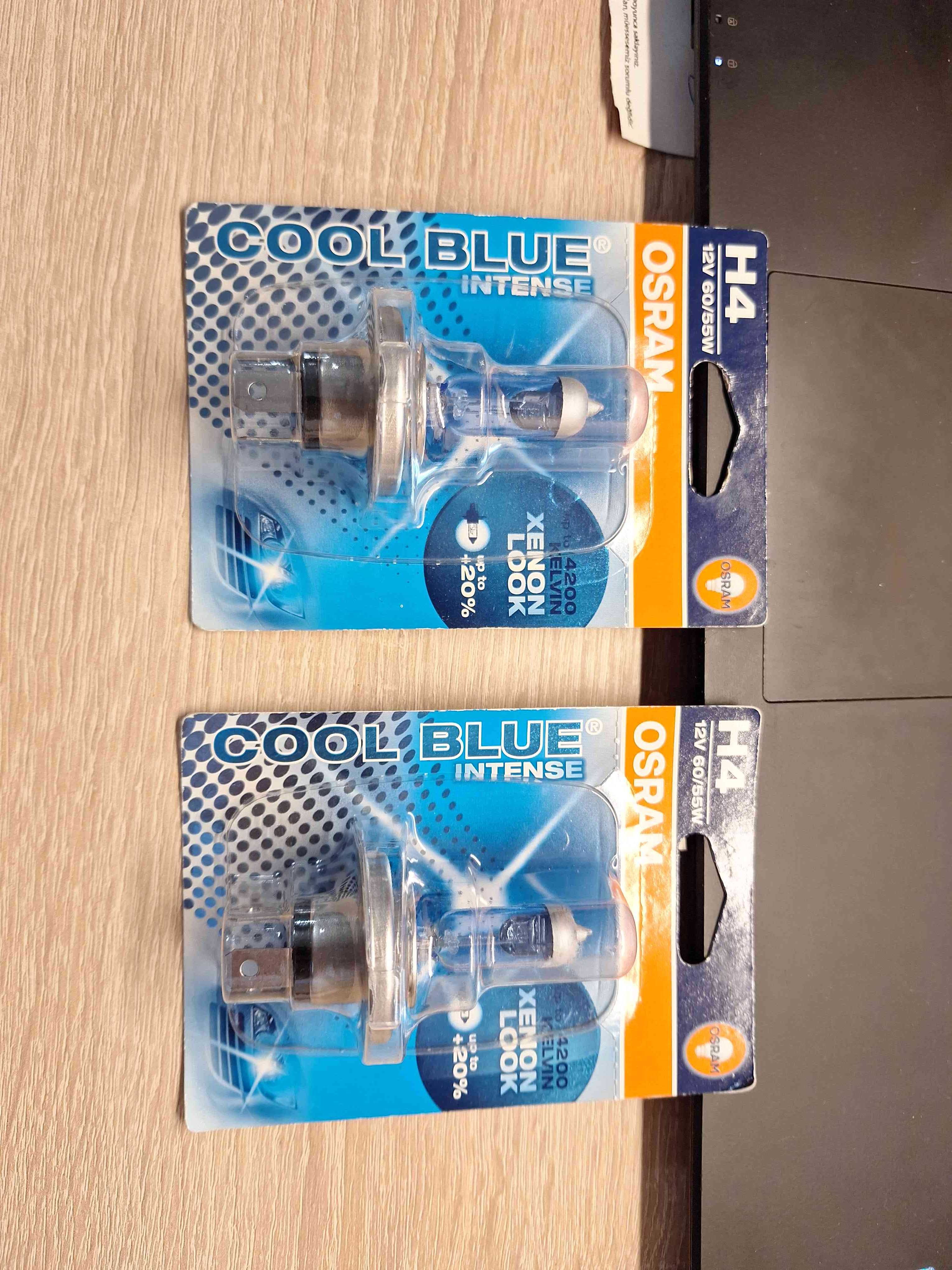 Комплект 2  крушки Osram H4 Cool Blue Intense XENON ,12V,55W Germany