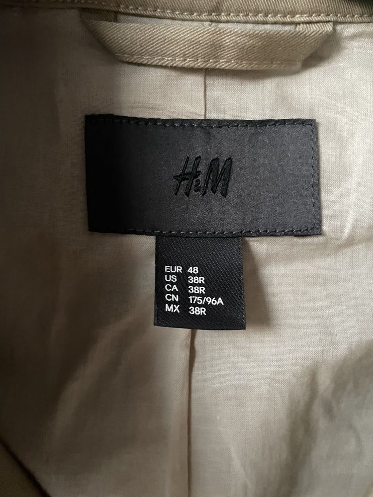 Palton, trench bej H&M