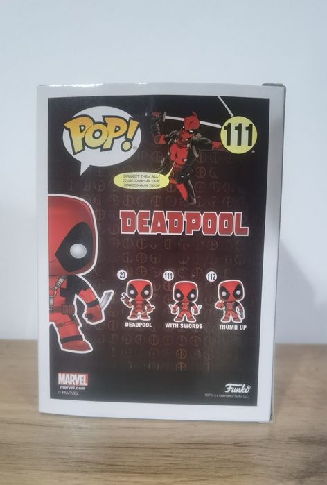 Jucărie figurină Funko Pop Figurină Marvel Deadpool 111 nouă sigilată