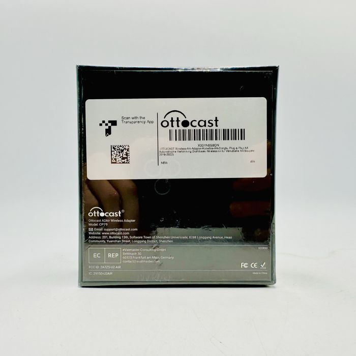 Adaptor wireless, compatibil cu Android Auto, OTTOCAST A2-Air