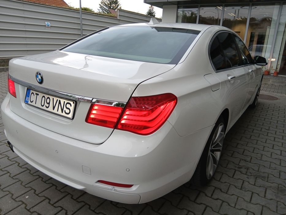 BMW 730D 2010 3.0D Alb Perlat Euro 5 Impecabil