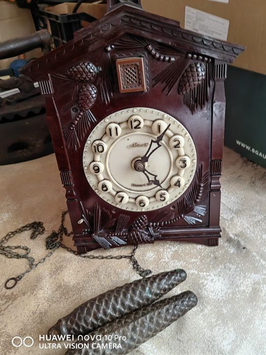 Vand ceas de perete cuc antic model Majak,made în URSS. NEG. WHATSAPP