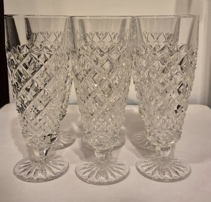 Set 6 pahare de Cristal de Bohemia Cehia