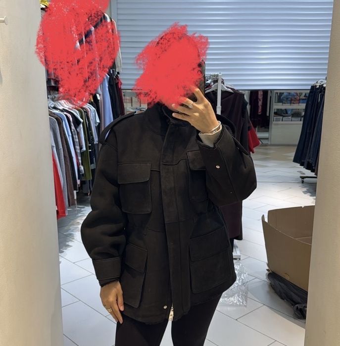 Продам дубленку сафари карго размер 48-50-52