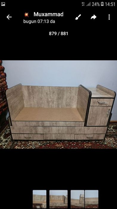Детские крават. Мебелъ. Новый