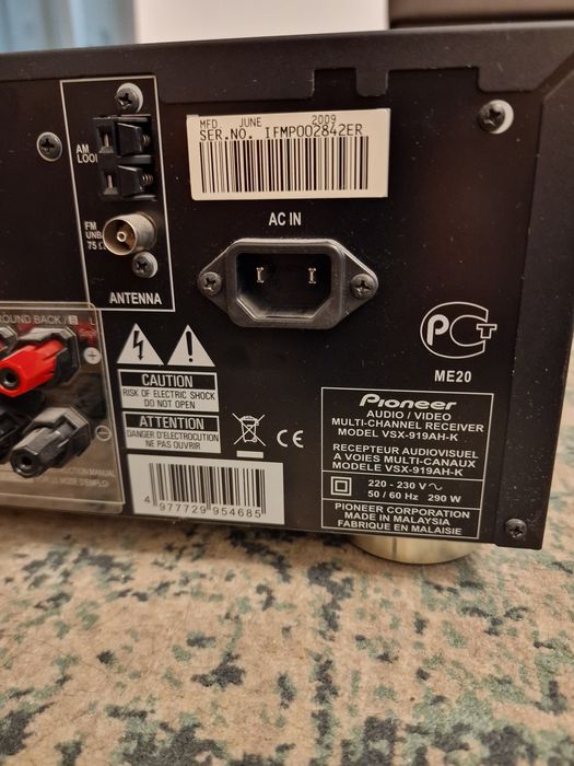 Reciver AV Pioneer VSX-919AH-K