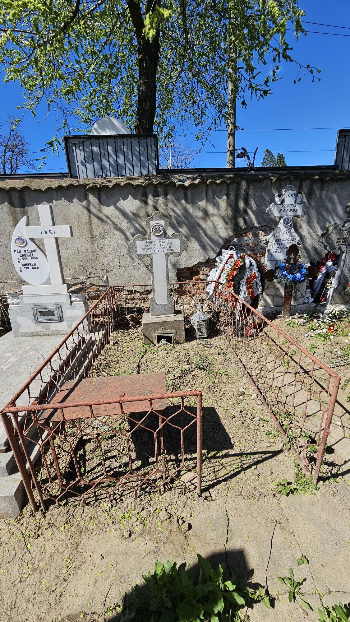 Vând loc de veci CENTRAL cimitirul Sf Maria ( Brăilița)