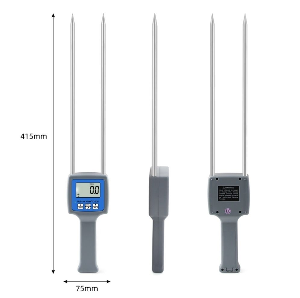 TK100W - Yuqori aniqlikdagi professional namlik o'lchovchi gigrometer