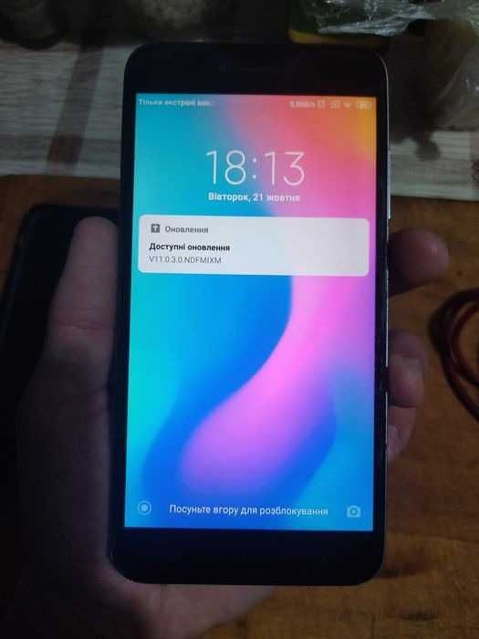 Меняю  смартфон Xiaomi Redmi Note 5A 16гб полностью рабочий