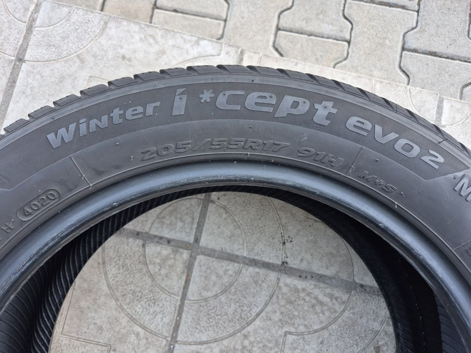 4бр. Зимни гуми 205/55/17 91 Н HANKOOK