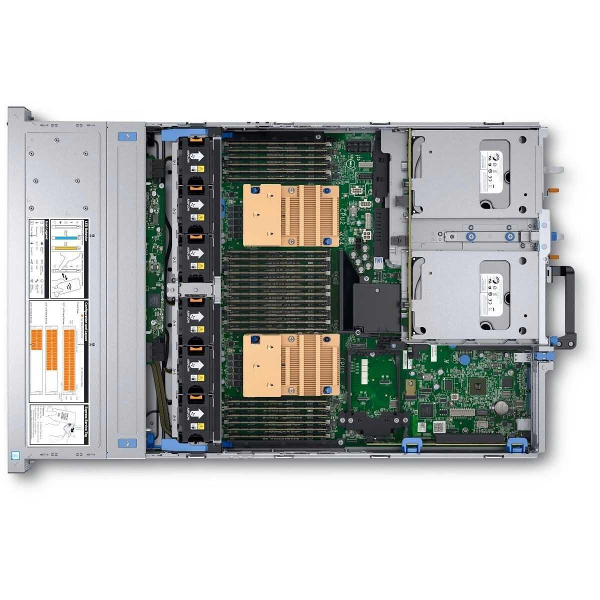 Dell Poweredge R740 24 SFF 2x18 Core Xeon Gold 6140 256 GBRAM 2x1.2tb