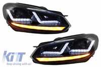 Faruri Osram LED VW Golf 6 VI (2008-2012) Black LEDriving Dinamic