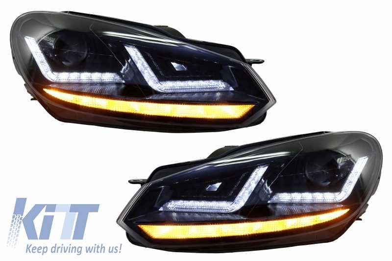 Faruri Osram LED VW Golf 6 VI (2008-2012) Black LEDriving Dinamic