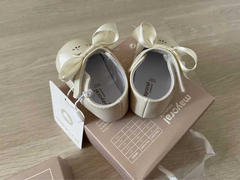 Pantofi bebe Mayoral eleganti botez petrecere funda