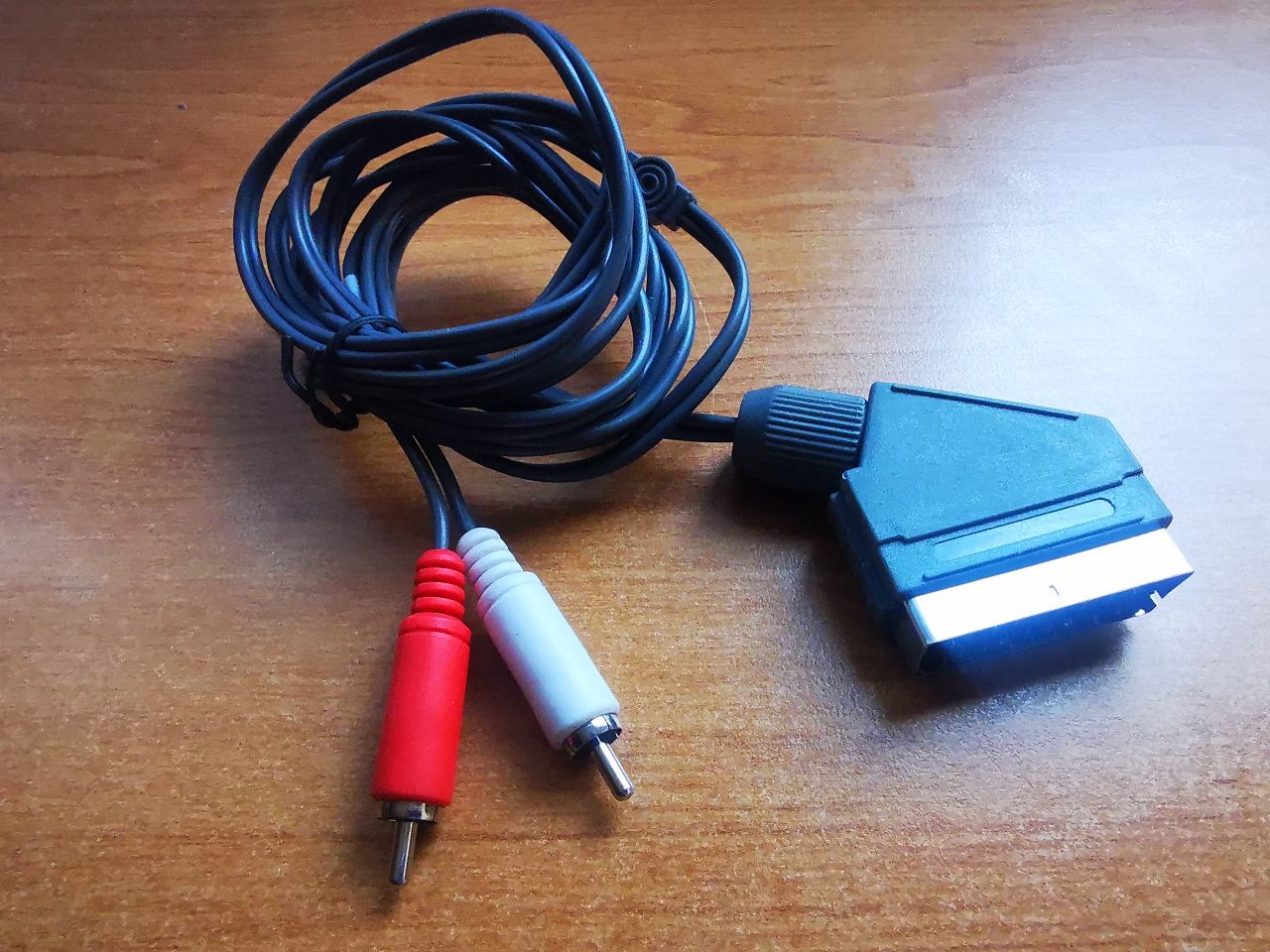 Cablu  audio video RCA tata Euroscart tata