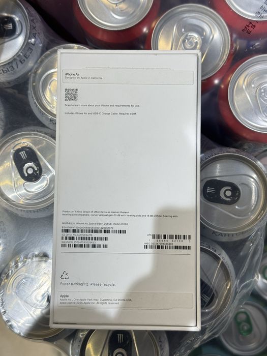 Iphone 17 air 256gb 0цикл